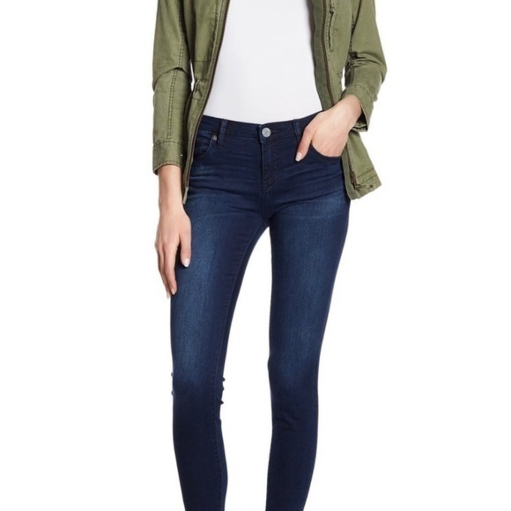 Kut From The Kloth Dakota Ankle Skinny Womens Jeans‎ Dark Wash Size 6